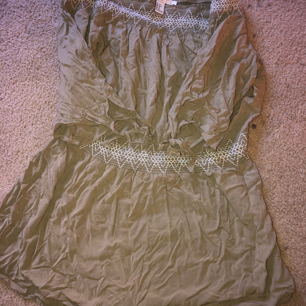 Olive Green Romper